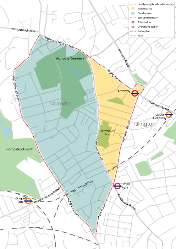 Dartmouth Park Healthy Neighbourhood | Islington Council